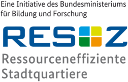 Logo BMBF RES:Z - Ressourceneffiziente Stadtquartiere