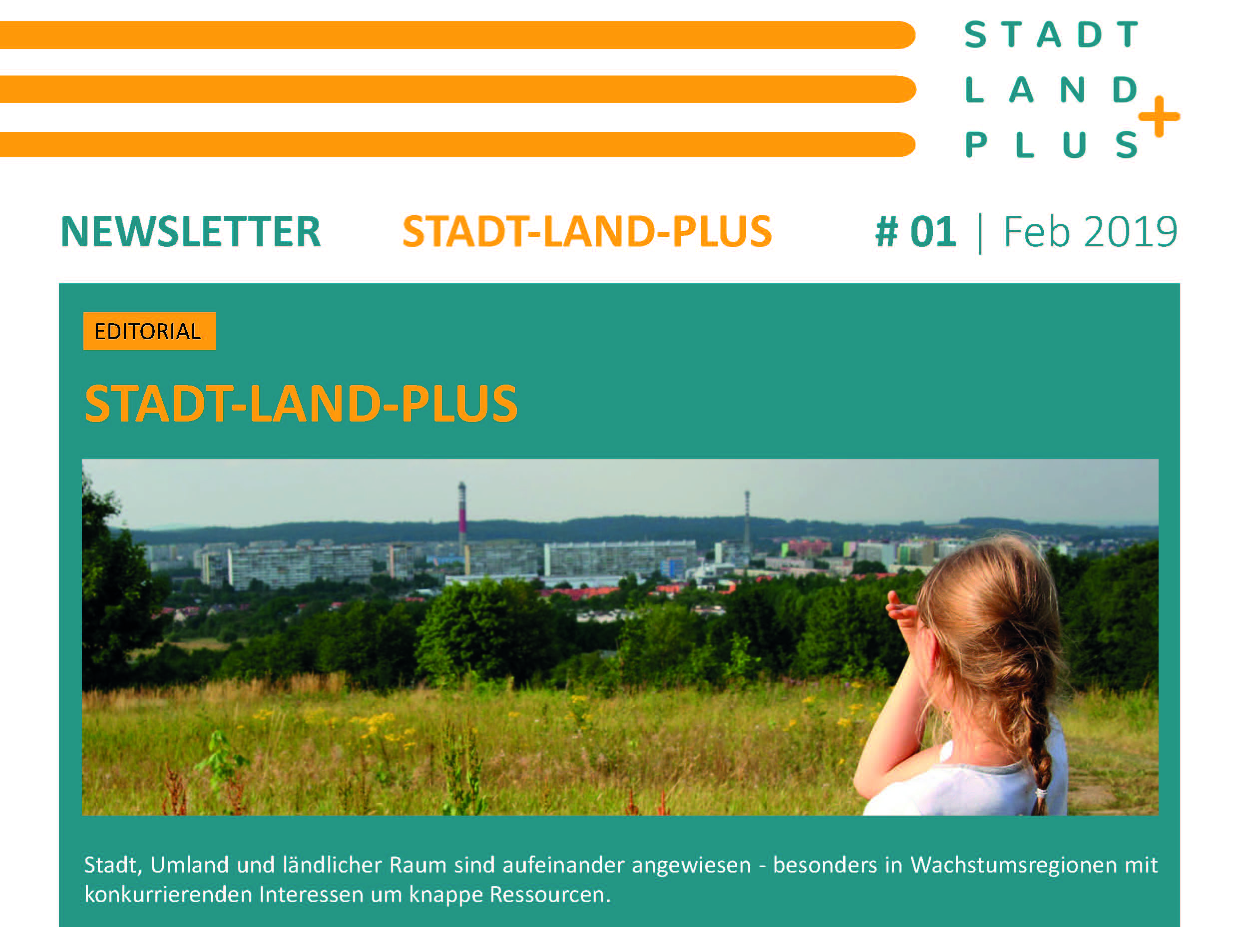 Stadt-Land-Plus Newsletter 1/2019